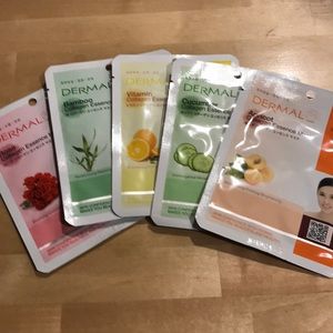 Flower and Fruit Korean Face Mask Bundle